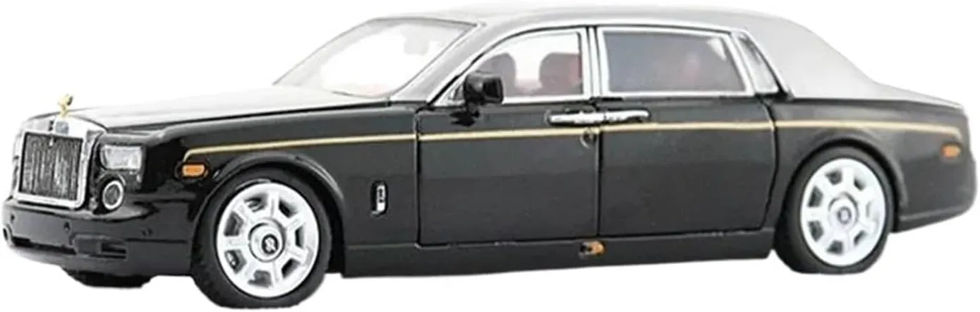1 64 for Rolls-Royce Phantom Alloy Diecast Car Model Simulation Collection Display Figure Souvenirs Motor Vehicles Toys