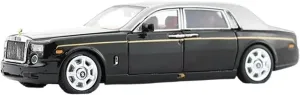 1 64 for Rolls-Royce Phantom Alloy Diecast Car Model Simulation Collection Display Figure Souvenirs Motor Vehicles Toys