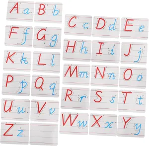1 Uppercase Lowercase Alphabet Letters for Educational Play for Preschool Learning Fridge Magnets for Letter Recognition and Spelling