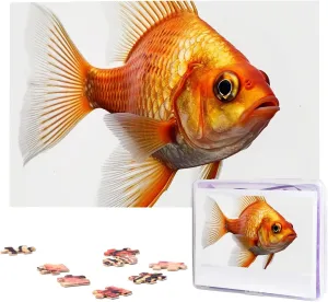 1000 Piece Jigsaw Puzzle for Adults Challenging Puzzle for Game Nights Real Fish Wooden Puzzle Finished Size 29.5"x19.7"