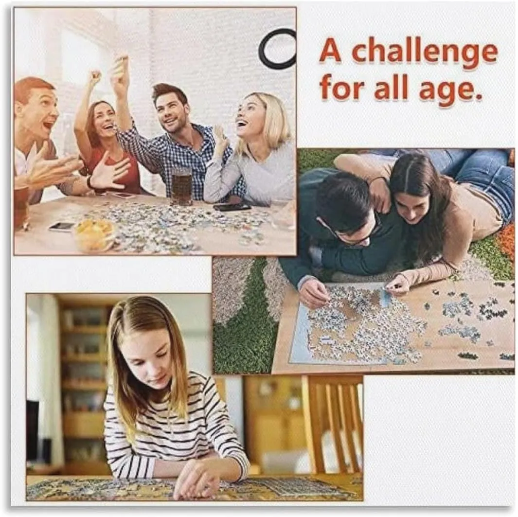 1000 Piece Jigsaw Puzzles for Adults，Senegal Dakar ， Sunset，Classic Puzzle Difficult Puzzle Fun Creative DIY Toys Gifts for Girls and Boys, Family Games（50x70cm）-DV67