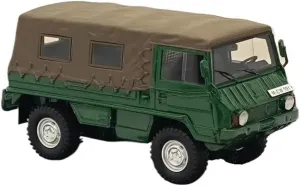 1:43 for Pinzgauer Steyr-Puch 710M Green Resin Car Model Limited Collection Mini Simulation Toys
