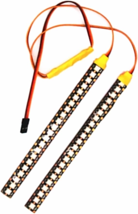 1/10 RC Car Racing LED Light Strip Colorful LED Light Barfor Axial 1/10 RC Car Upgrade Parts