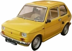 1 43 for Fiat 126P Alloy Car Model Collection Display Ornament Fan Collection Souvenir Vehicle Hobby Motor Vehicles Toys