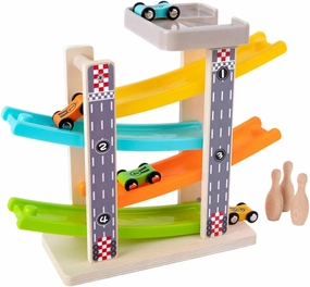 1 Set Hang Glider for Track Gliding Trolley Educational Gliding Car Educational Plaything Inertia Car Colorful Wooden