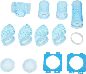 1Set Hamster Tubes Connection Plates Adventure External Tunnel for Hamsters Mice Rats and Other Animals Expand Play Space