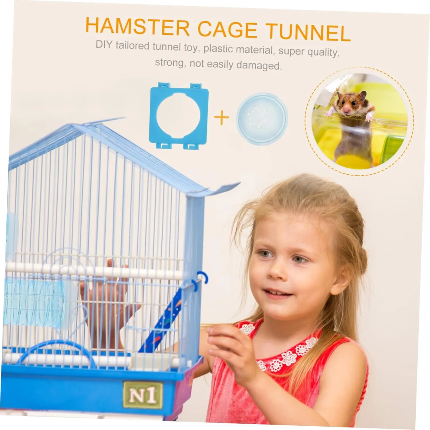 1Set Hamster Tubes Connection Plates Adventure External Tunnel for Hamsters Mice Rats and Other Animals Expand Play Space