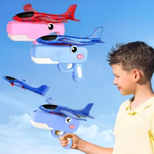 2 Pack Airplane Launchers Toy for Kids Toy Plane Outdoor Toys for Boys Flying Toys Birthday Gifts for Boys Girls 4 5 6 7 8 9 10 11 12 Year Old