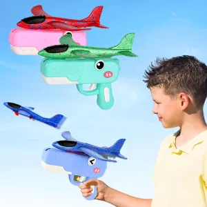 2 Pack Airplane Launchers Toy for Kids Toy Plane Outdoor Toys for Boys Flying Toys Birthday Gifts for Boys Girls 4 5 6 7 8 9 10 11 12 Year Old