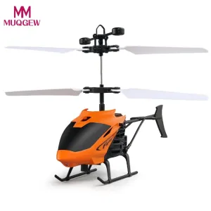2017 NEW High Quality Flying Mini RC Infraed Induction RC Helicopter Aircraft Flashing Light Toys For Kids Kids Toys Drone