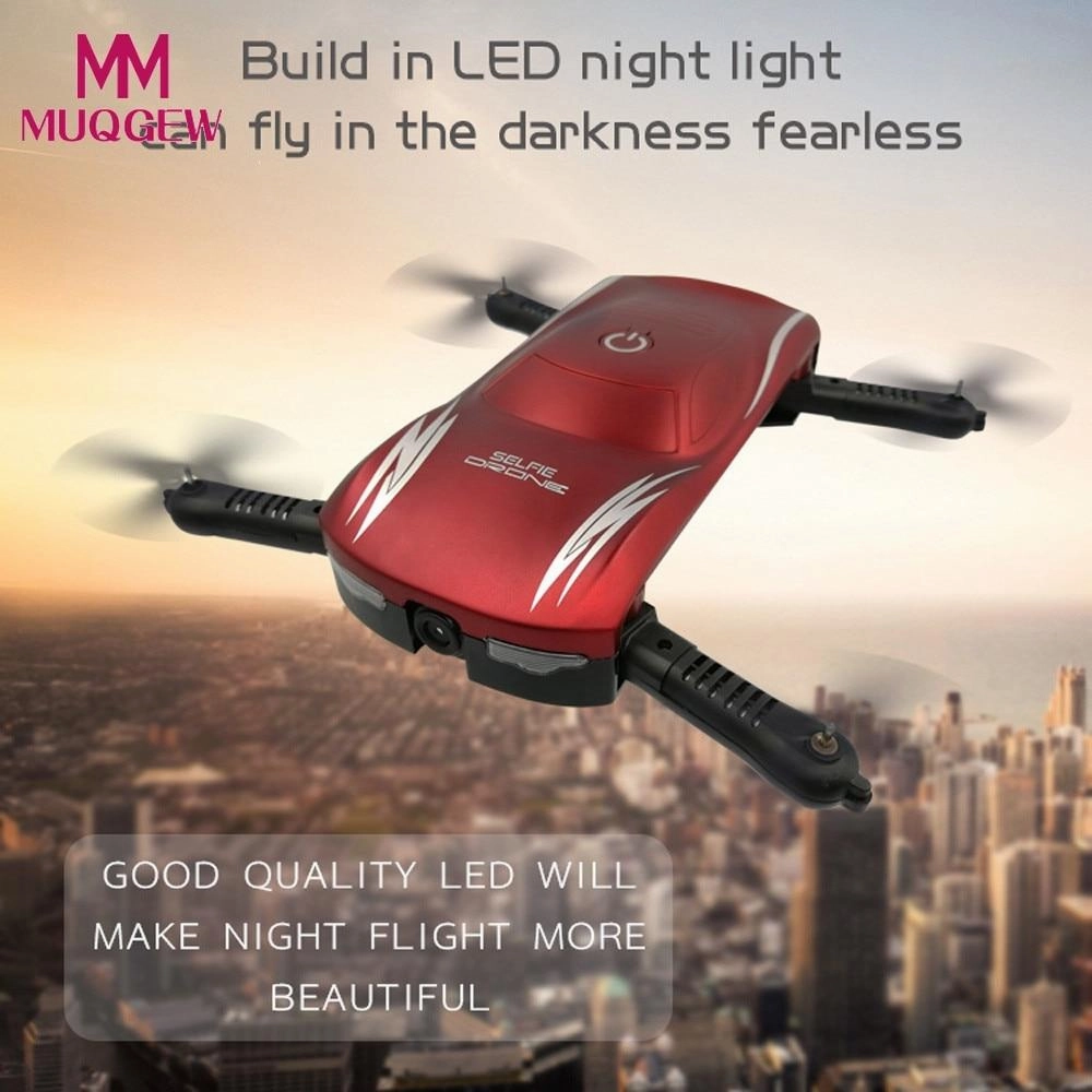 2017 high quality 2.4G 4CH Altitude Hold HD Camera WIFI FPV RC Mini Quadcopter Pocket Drone Selfie Foldable RC Helicopter