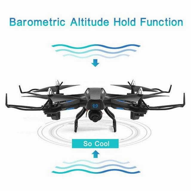 2017 newest S21 LED Altitude Hold 2.4G 2MP HD Camera 6-Axis WIFI FPV RC Quadcopter Warrior Drone 150M night fly Live Video Photo