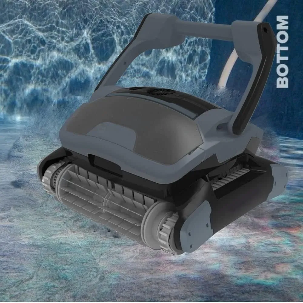 2023 BWT Advanced Pro Robotic Swimming Pool Cleaner Robot with Smart Navigation | Lightweight and Portable | Energy Efficient | Easy to Use Controls (Advanced Pro 150)