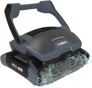 2023 BWT Advanced Pro Robotic Swimming Pool Cleaner Robot with Smart Navigation | Lightweight and Portable | Energy Efficient | Easy to Use Controls (Advanced Pro 150)