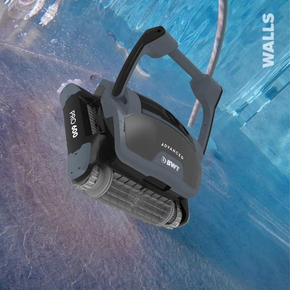 2023 BWT Advanced Pro Robotic Swimming Pool Cleaner Robot with Smart Navigation | Lightweight and Portable | Energy Efficient | Easy to Use Controls (Advanced Pro 150)