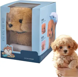 2025 New Robot Dog for Adults, AI Robotic Dog, Nicoo - My Realistic Robot Puppy That Acts Like a Real Puppy - Walking, Barking, Tail Wagging (Set H)