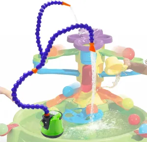 2025 Newly Upgraded Water Table Pump Toys for Kids, Fun Swimming Pool Toys for Kids, 2 Way Pump Water Table for Toddlers 2 , Play Water Table Accessories