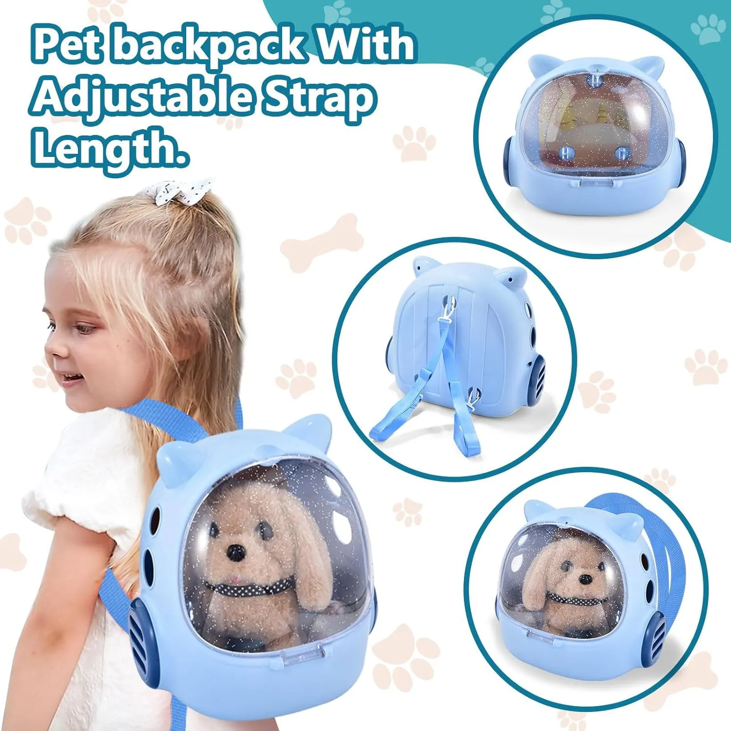 25Pcs Doctor Kit for Toddlers 1-3-5 Doctors Play Set Toddler DR Toys Set Walking Barking Dog Toys for Kids Veterinarian Playset Kids Puppy Pet Vet Kit 3 4 5 Year Old Girl Birthday Gift Toys