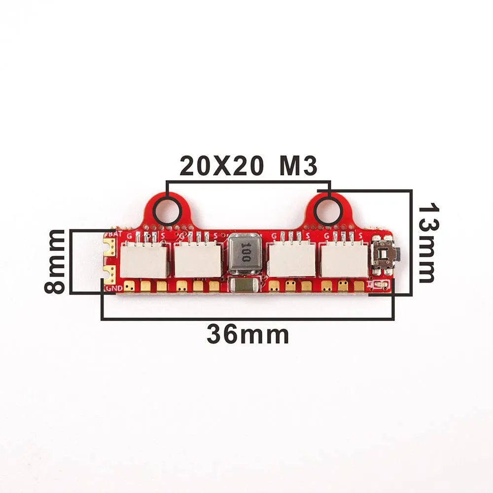 2812 LED Controller 2-6S 5V 2A BEC for RC FPV Racing Freestyle