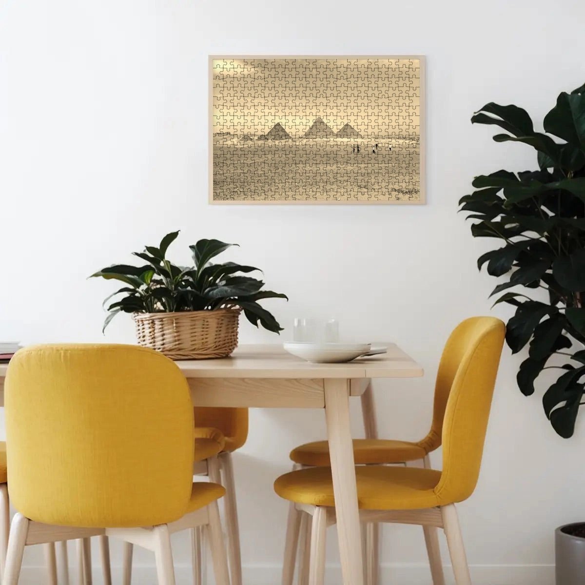 300-Piece Wooden Jigsaw Puzzle – Pyramids of Giza, Egypt (Basswood, 15" x 10.2")