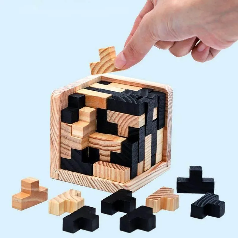 3D Puzzle Toy - Educational Brain Teaser for All Ages
