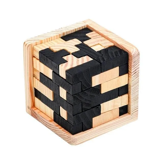 3D Puzzle Toy - Educational Brain Teaser for All Ages