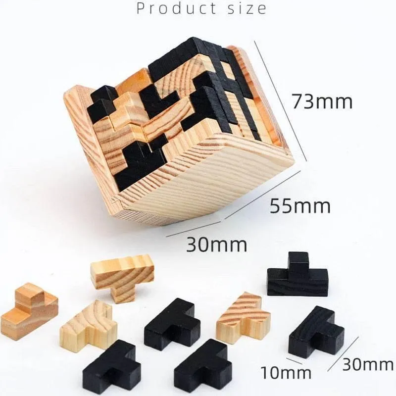 3D Puzzle Toy - Educational Brain Teaser for All Ages