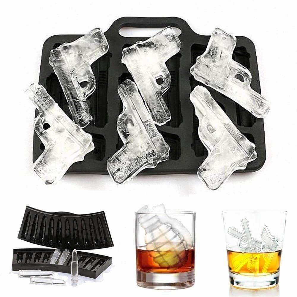 3D Ice Cube Maker - Creative Ice Tray for Unique Drinks