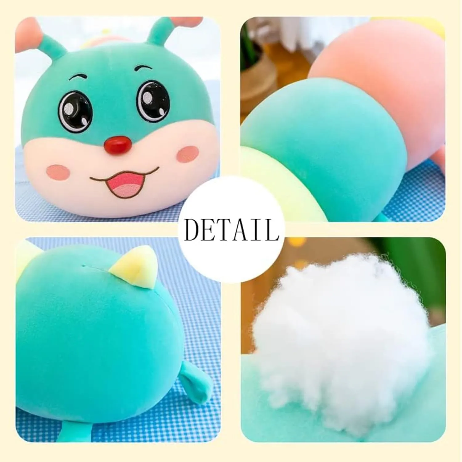 43 Inches Cartoon Long Animal Stuffed Pillow Soft Cozy Plush Long Cuddle Body Pillow Doll Toy for Kids