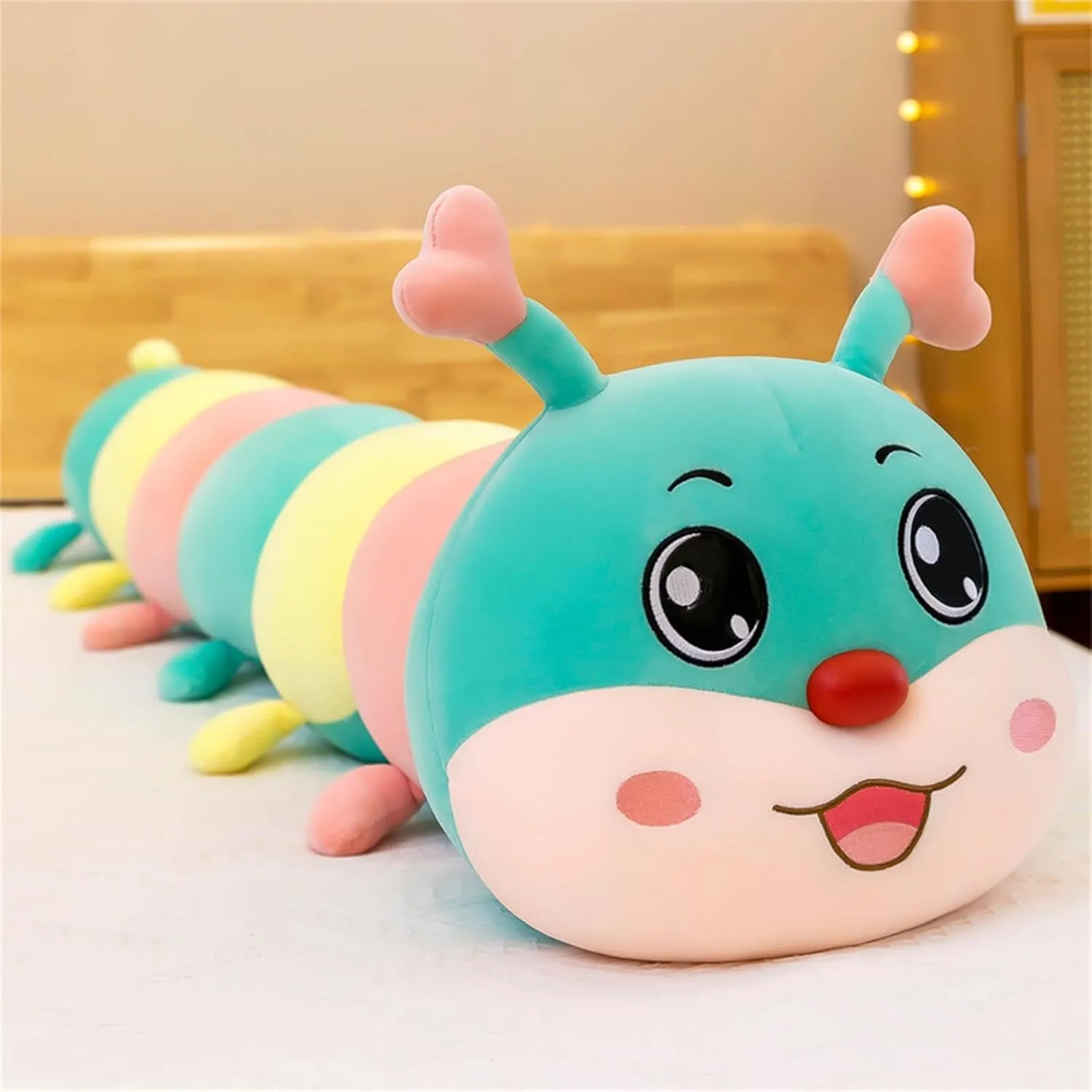 43 Inches Cartoon Long Animal Stuffed Pillow Soft Cozy Plush Long Cuddle Body Pillow Doll Toy for Kids