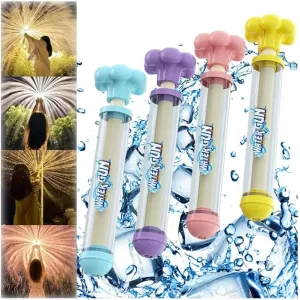 4/8 PCS Firework Water Gun, Fireworks Style Water Spray Toys, Romantic Fireworks Style Waters Spray Toy for Couples, Waters Firework Sprinkler for Party, Interactive Game Family Friends (4pcs)