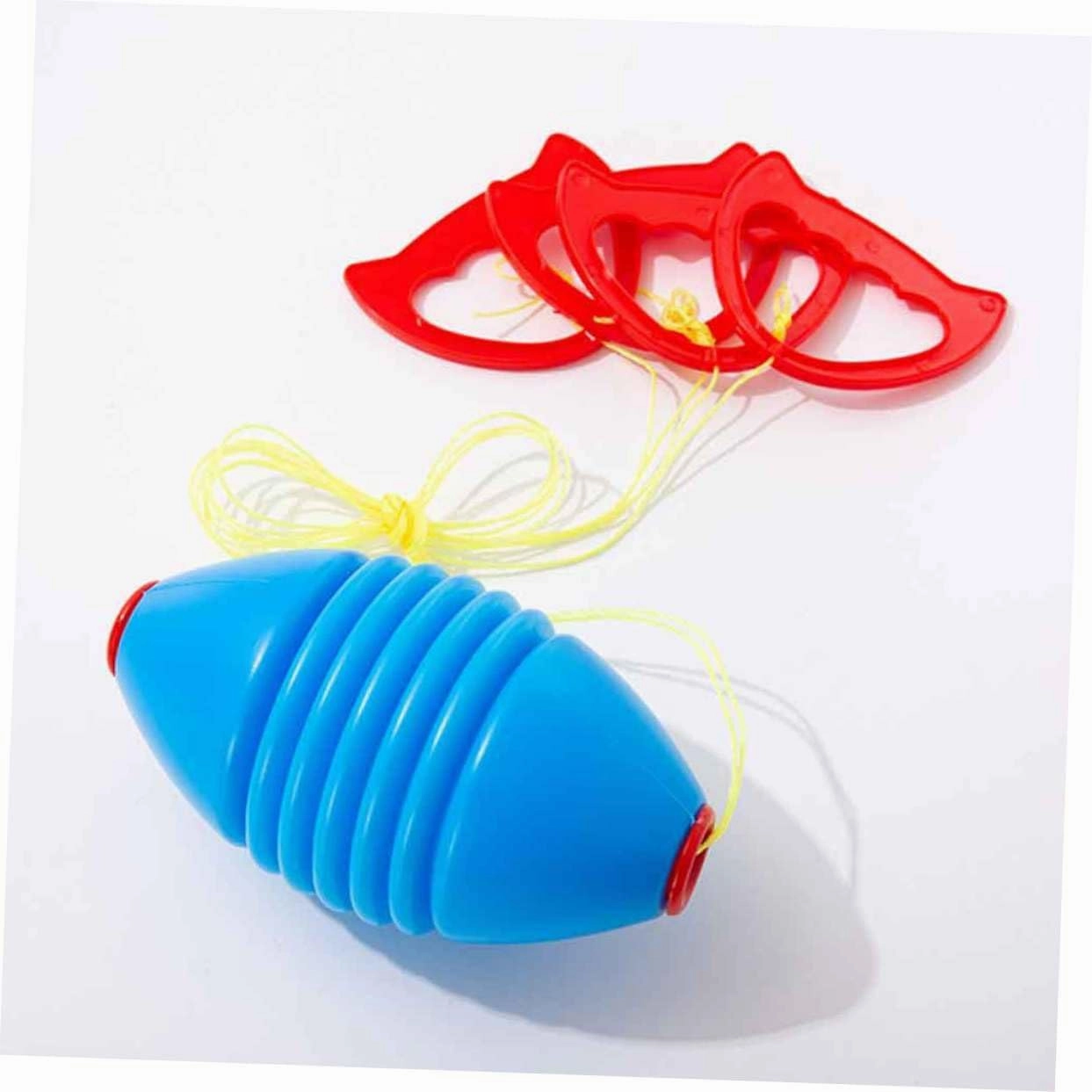 4Pcs Double Player Ball Hand Fitness Ball Jumbo Balls Gym Ball Interactive Game Pulling Balls Sports