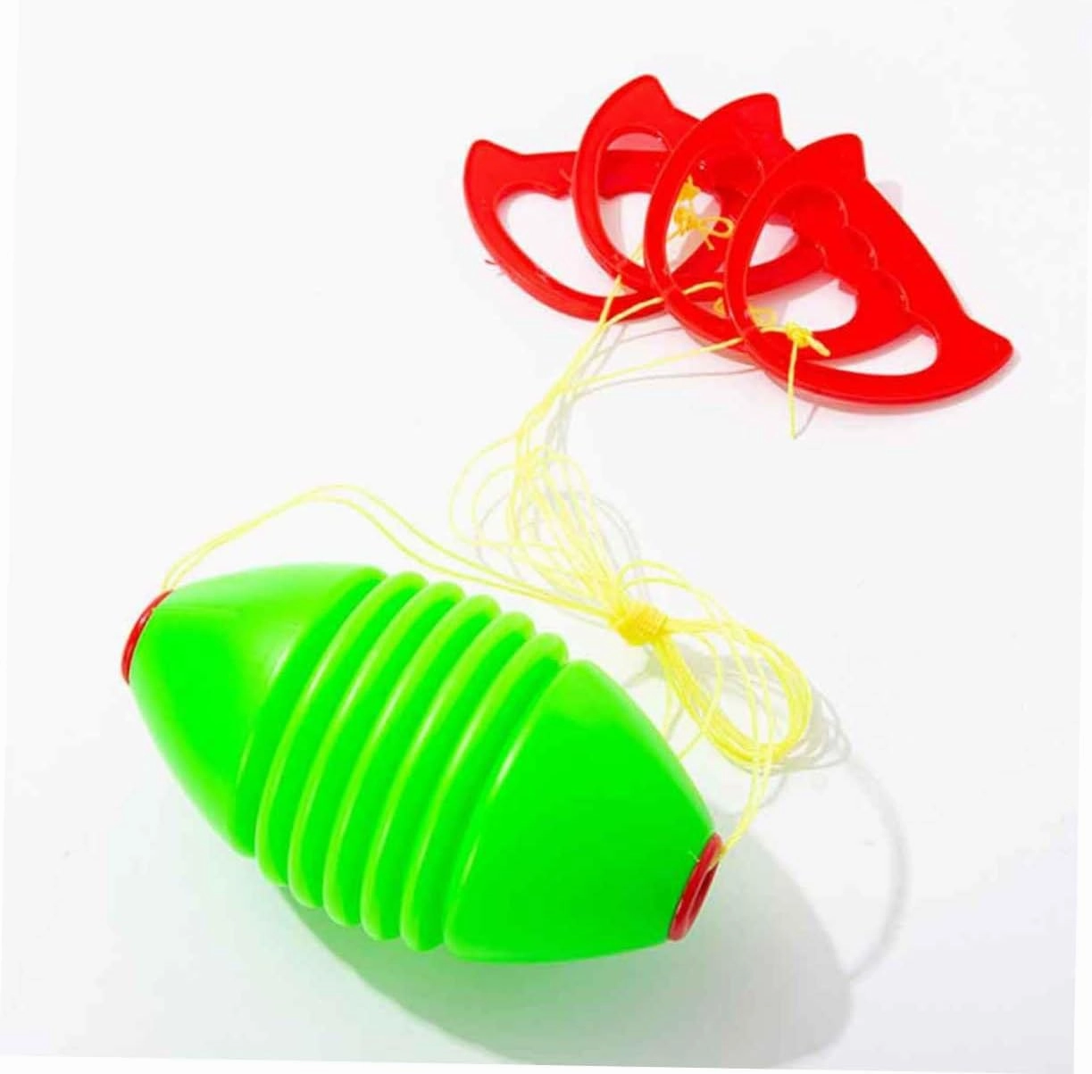 4Pcs Double Player Ball Hand Fitness Ball Jumbo Balls Gym Ball Interactive Game Pulling Balls Sports