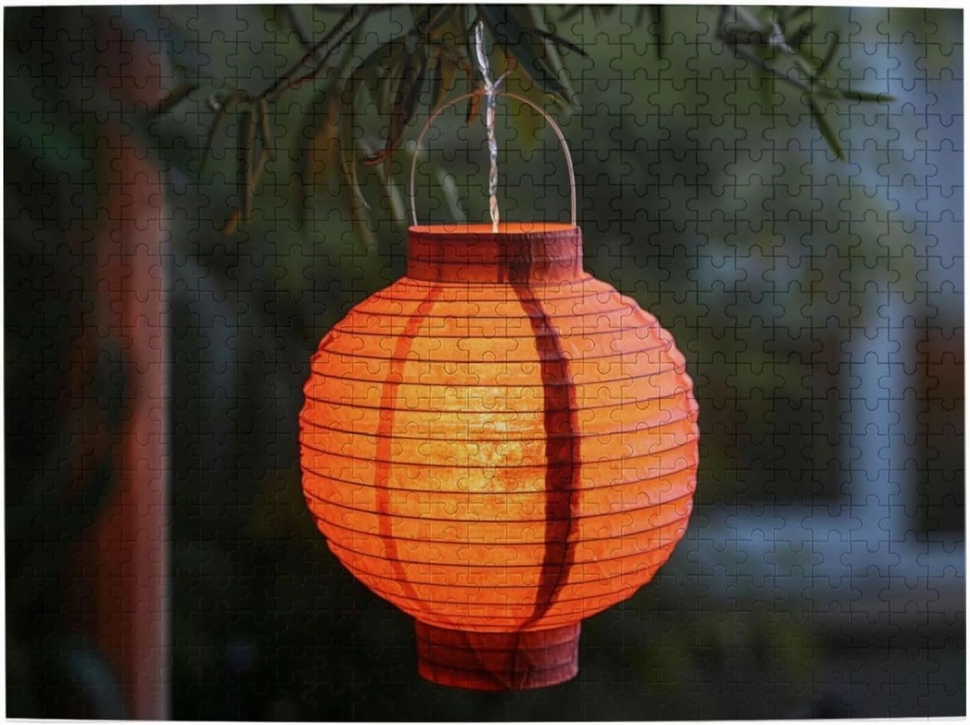 500 Pieces Personalized Wooden Puzzle,Paper Lantern,for Adult and Kids Family, Super Difficult Jigsaw Puzzle,do You Dare to Challenge