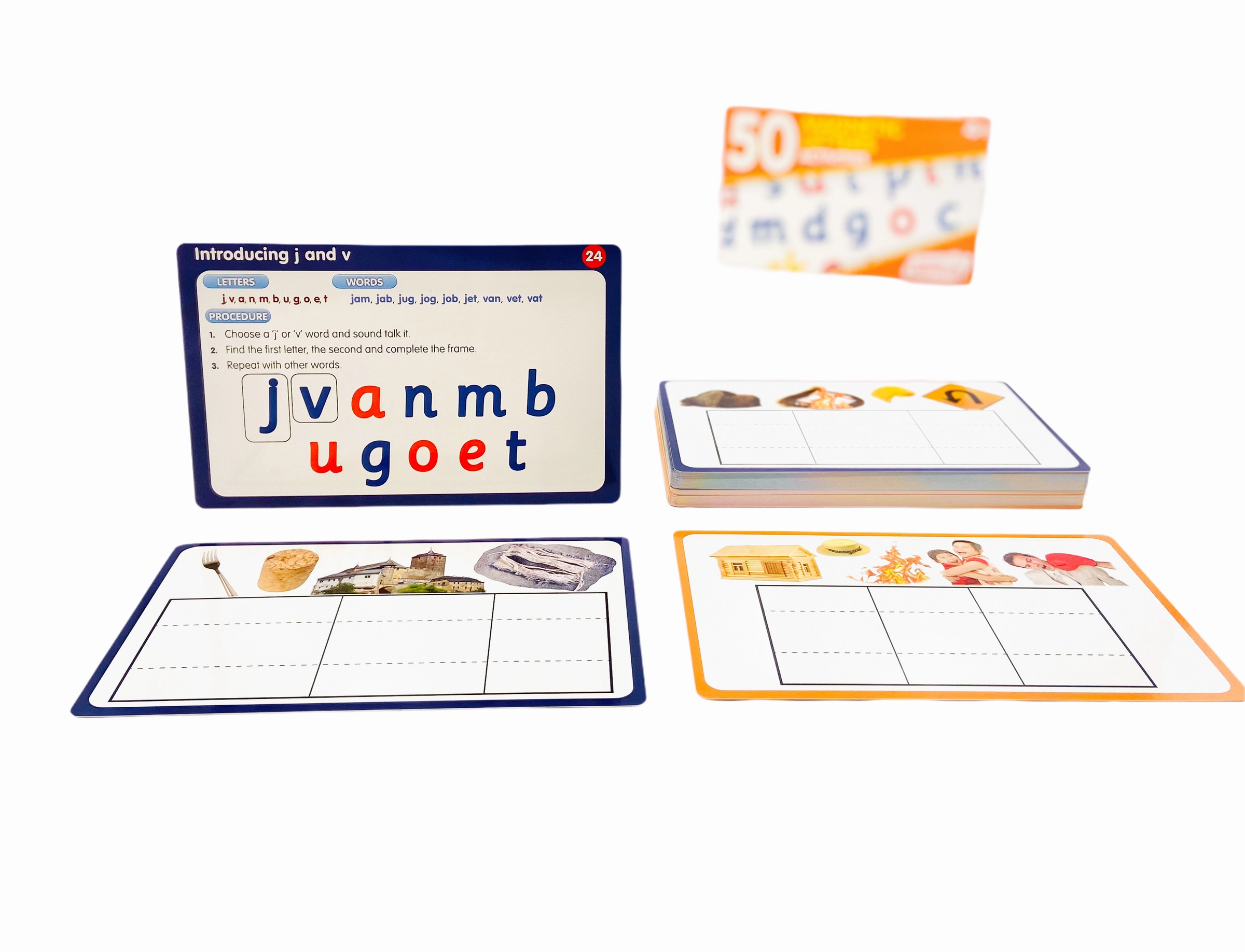 50 Magnetic Letters Activities