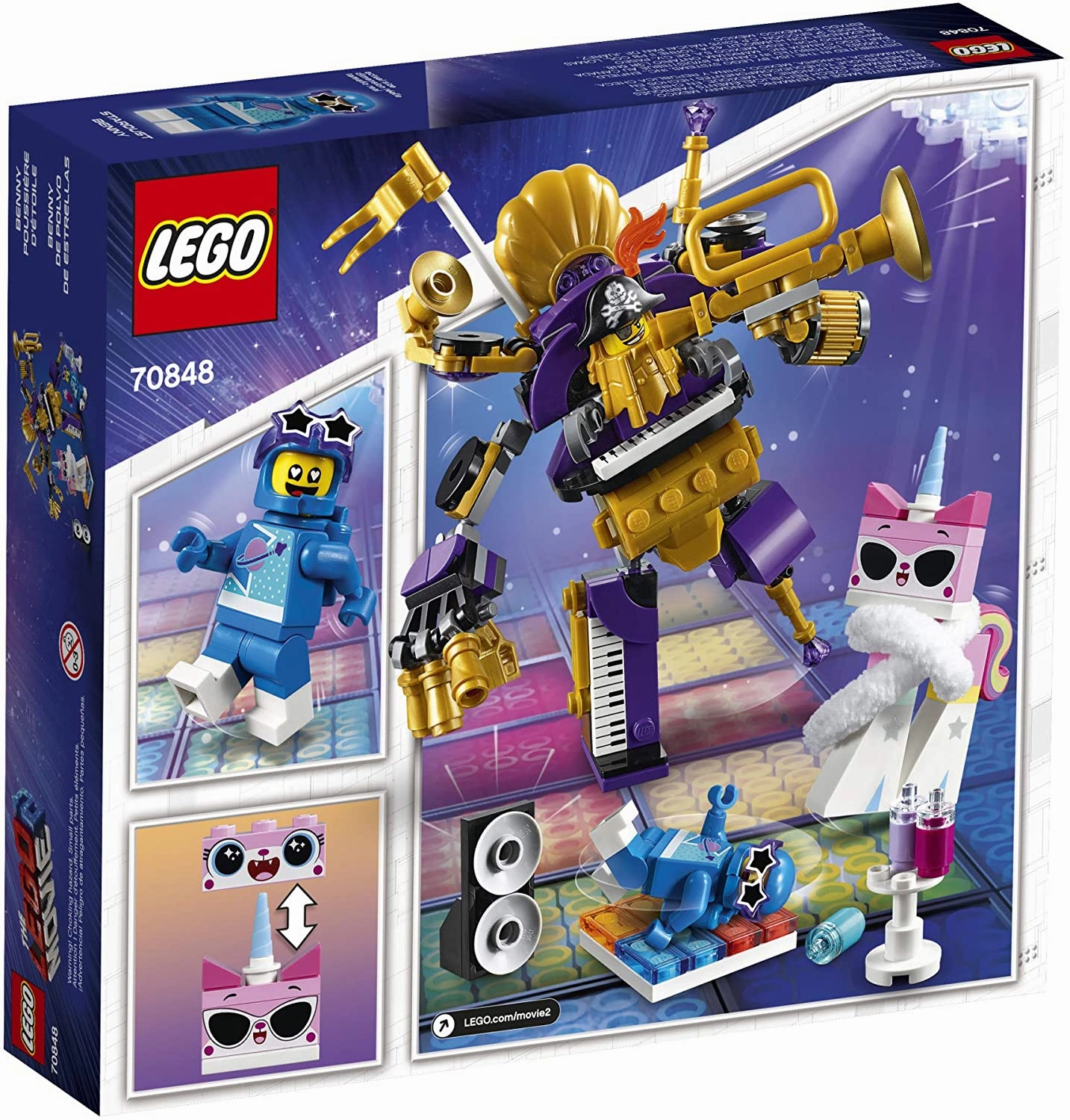 70848 LEGO® Movie Systar Party Crew