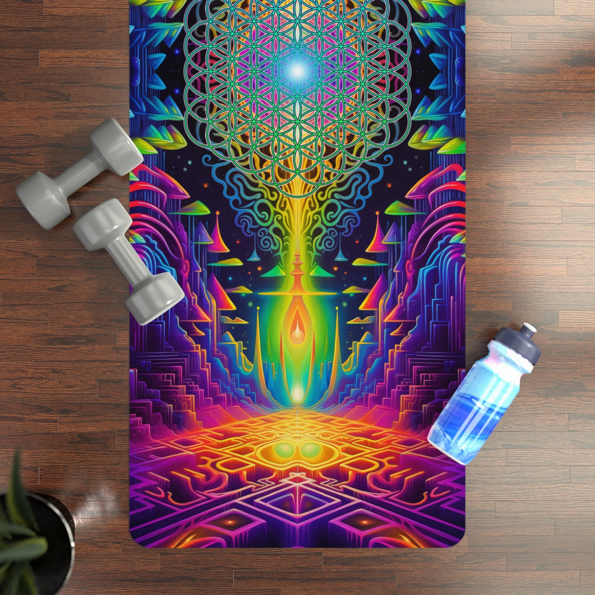 "Maze of Life" YOGA MAT