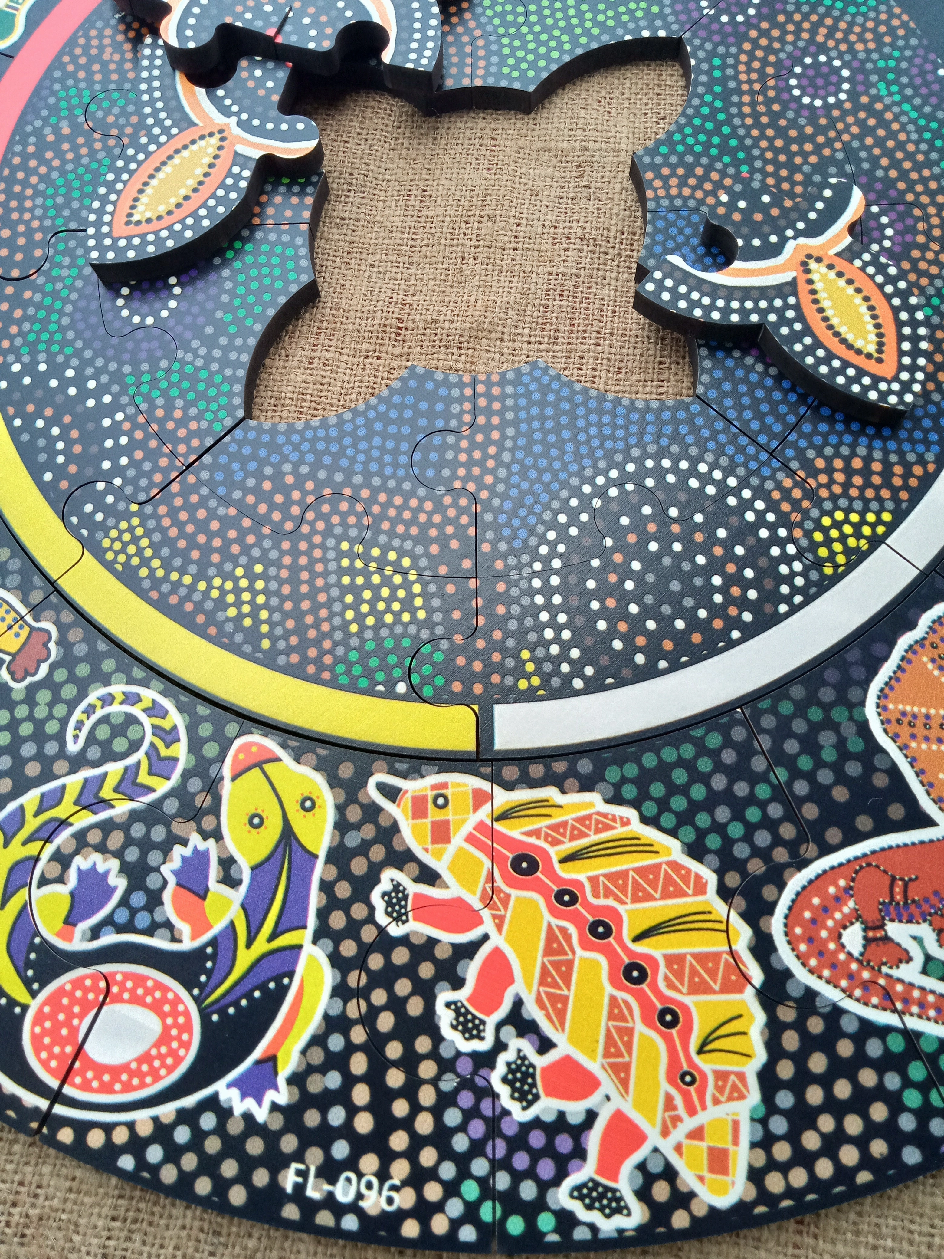 Aboriginal Meeting Place Floor Puzzle