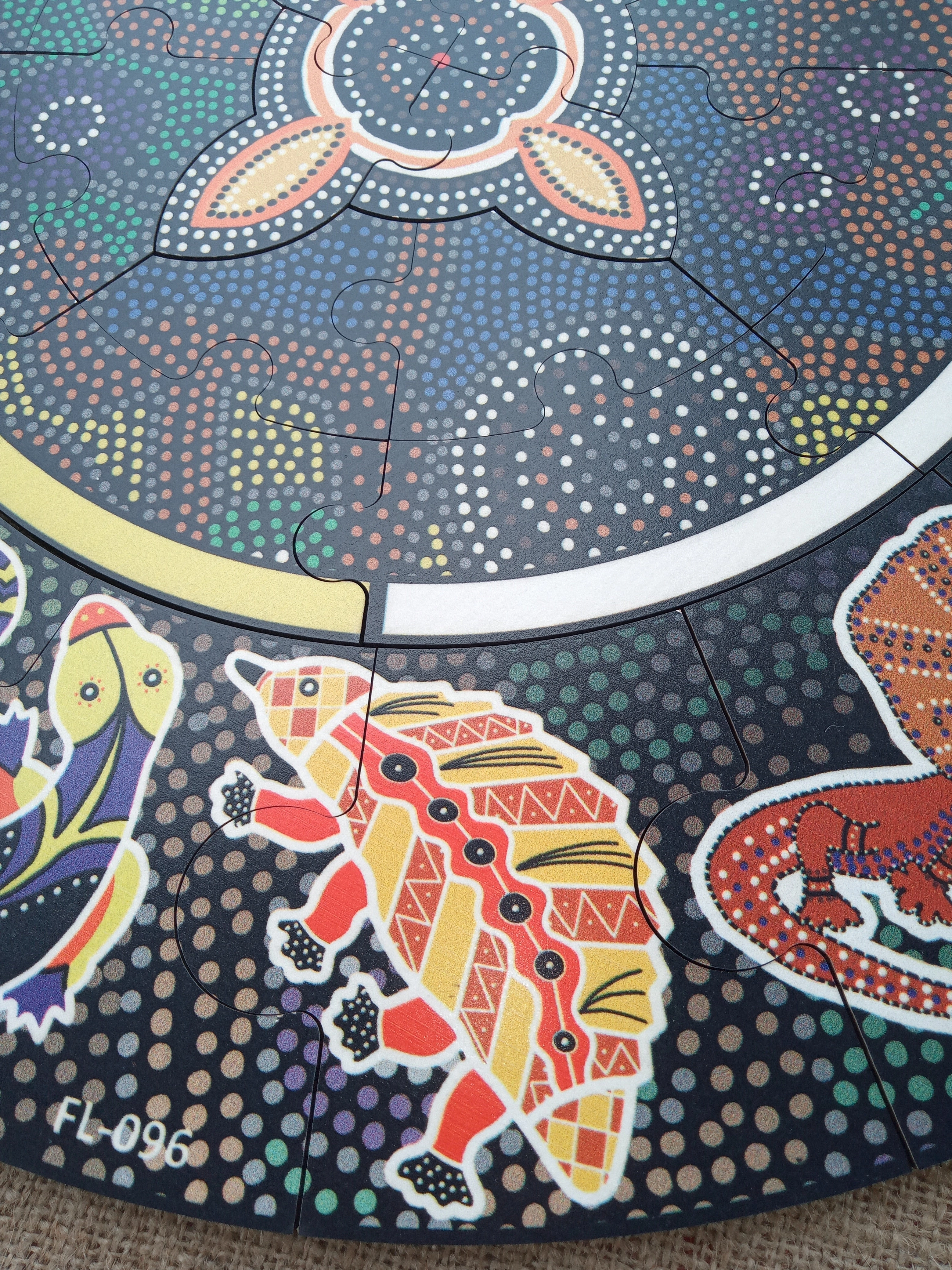 Aboriginal Meeting Place Floor Puzzle