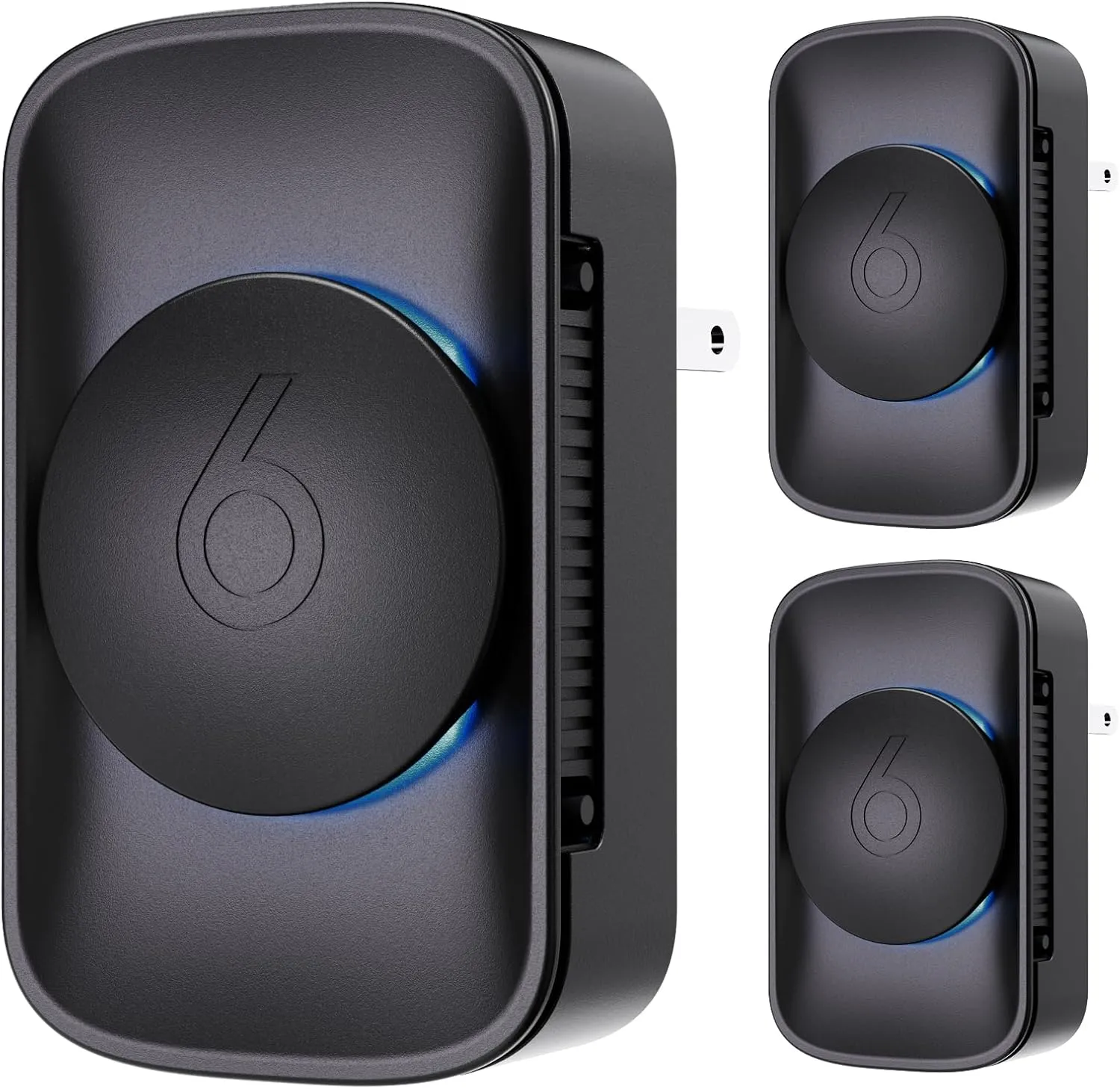 Air Purifier Plug In 3 Pack, Air Ionizers for Home, Portable Negative Ion Generator, Forest Air Maker, Ionic Air Freshener for Dust, Pet Kitchen Odor, Smoke Smell