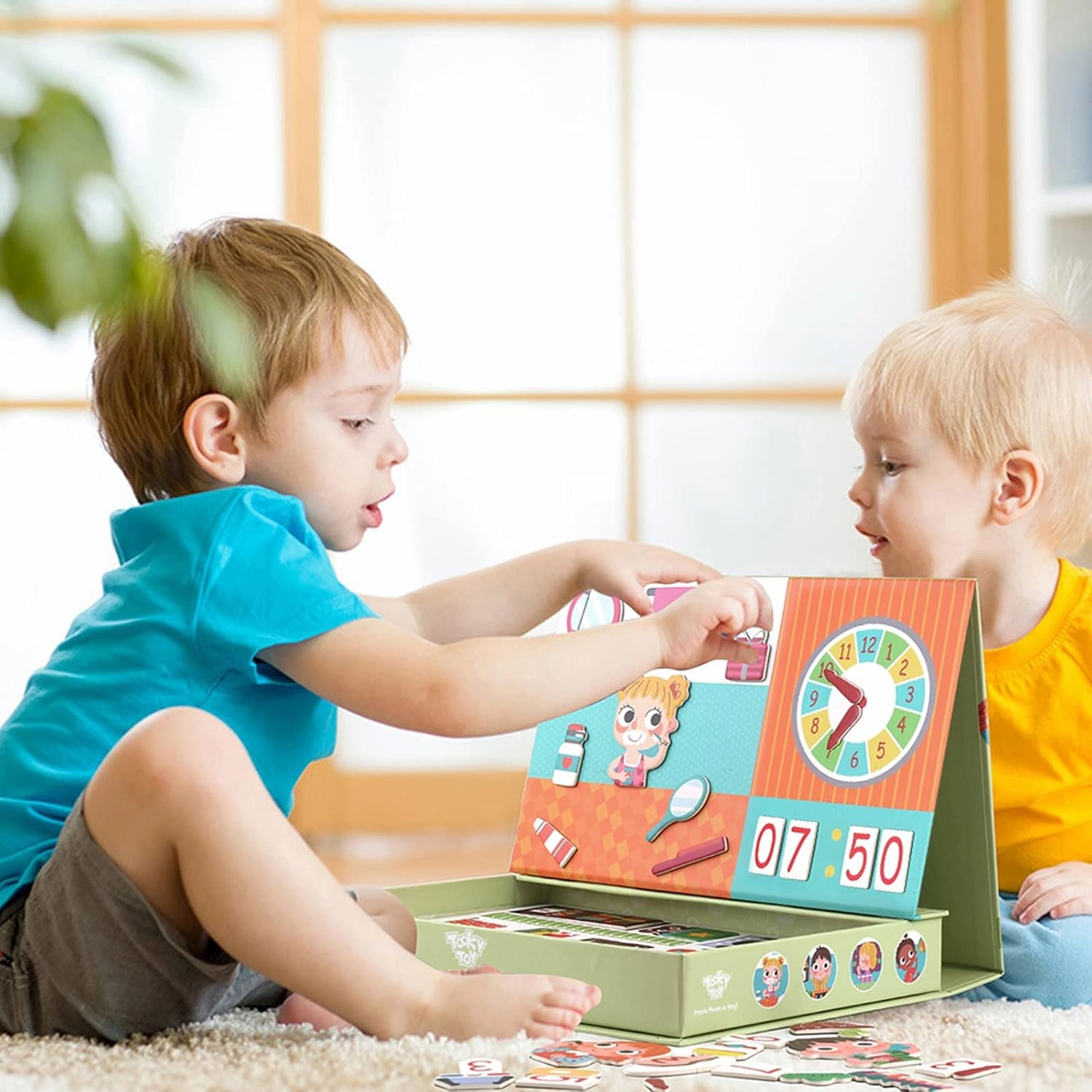 AlphaMag – Magnetic Alphabet Puzzle for Kids Ages 3  – Boosts Early Literacy and Fine Motor Skills