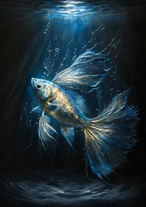 Animal Little Fish 1000 Piece Creative Fun Jigsaw Puzzle for Adults Challenging Traditional Puzzle Perfect for Family Nights Game