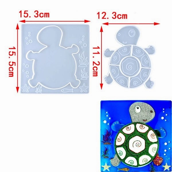 Animal Jigsaw Puzzle Resin Silicone Moulds