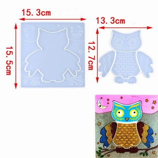 Animal Jigsaw Puzzle Resin Silicone Moulds