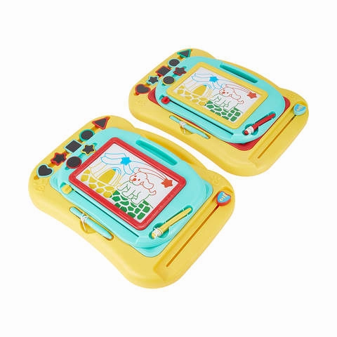 Anko Magnetic Board - 2 Pack / Includes 7 Stamps/ Develop Motor Skills