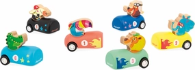 Appelpop - Pull-Back Cars Assorted