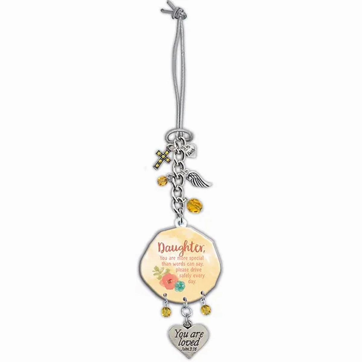 Art Metal Car Charm Bling
