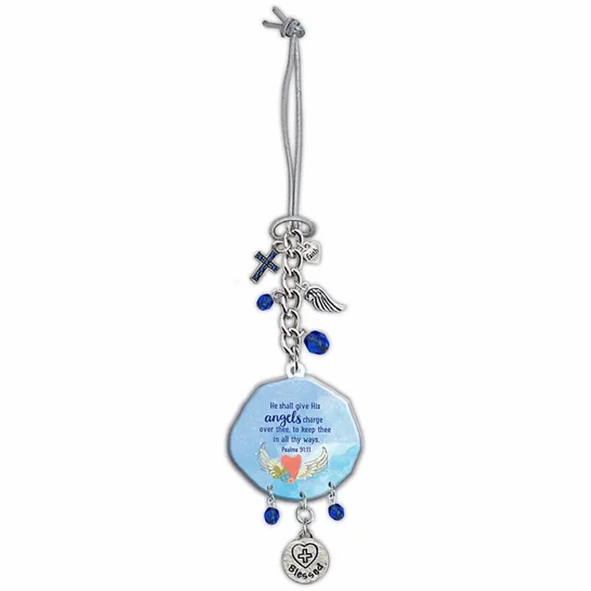 Art Metal Car Charm Bling