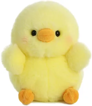 AURORA Rolly Pet 5-inch Chicken Chick Soft Toy