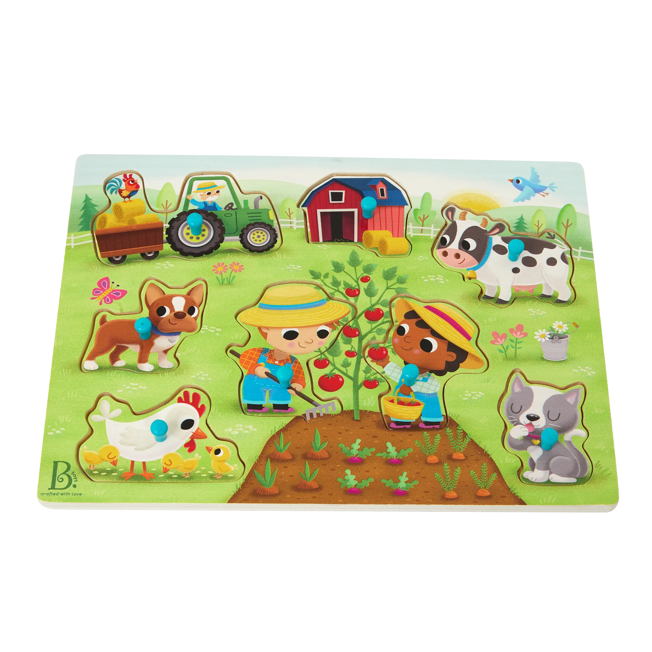 B. toys – Peek & Explore - Barnyard